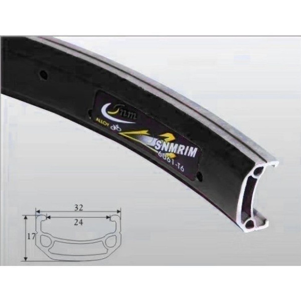 Обод двойной Snmrim 20"x32мм 36H AV, чёрный купить на OZON по низкой ...