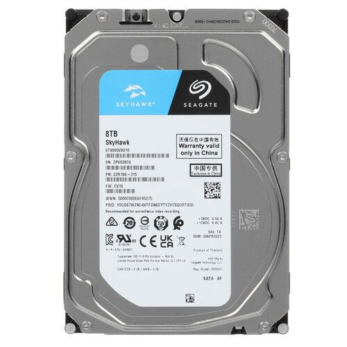 Жесткий диск, 8 ТБ,256 МБ, SATA III, 6 Гбит/с HDD, SSHD 8 ТБ Внутренний ...