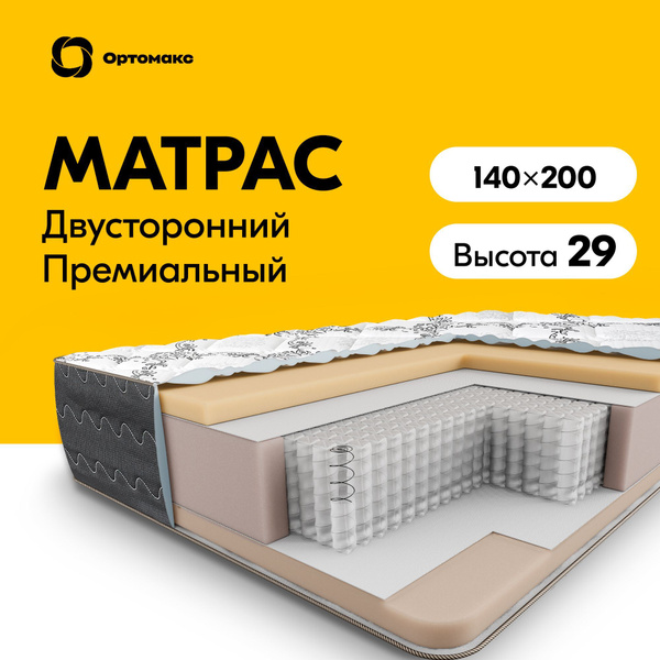 Характеристики Матрас принимающий форму тела Ortomax Cloud Hit ...
