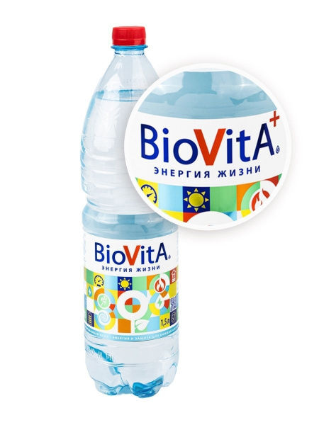 BIOVITA Вода Минеральная Негазированная 1500мл. 1шт купить на OZON по ...