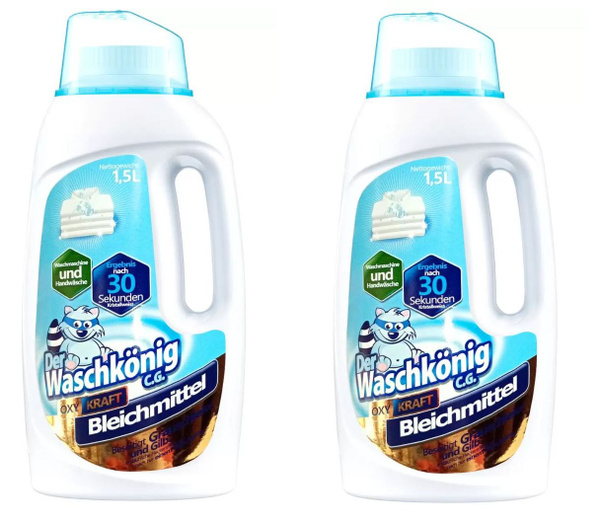 Sonett Bleichkomplex & Fleckentferner – 6x5 Kg, Sauerstoffbleiche Ohne TAED, Wirksam Ab 50°C, Für Weiße & Farbechte Wäsche