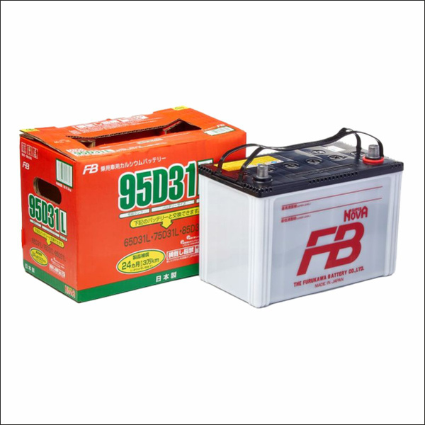 FURUKAWA BATTERY Аккумулятор автомобильный, 80 А•ч, Обратная ...