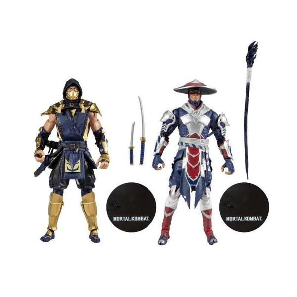 Фигурки McFarlane Toys Mortal Kombat Скорпион и Рэйден Мортал Комбат ...