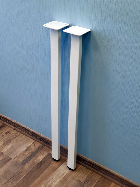 Ножка опора для стола 750 40х20 (2 шт.) металлическая регулируемая ...