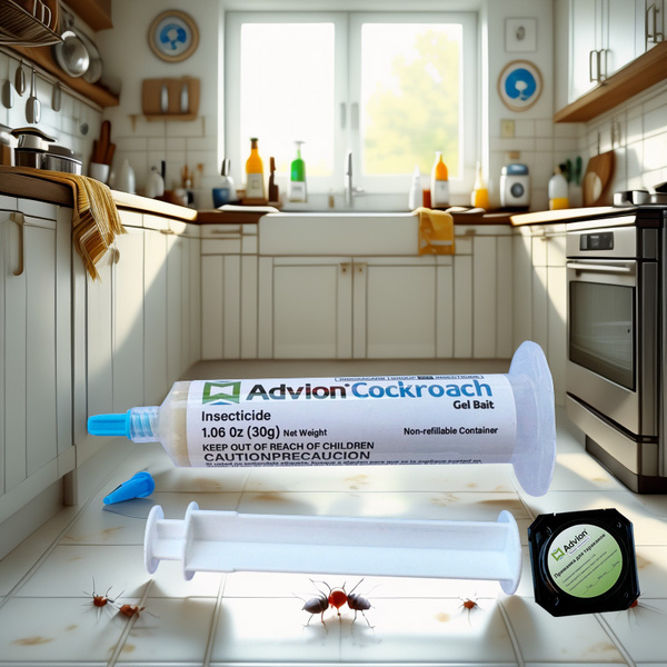 Эффективный гель против тараканов Advion (Адвион Гель) - 1 тюбика, 30 ...