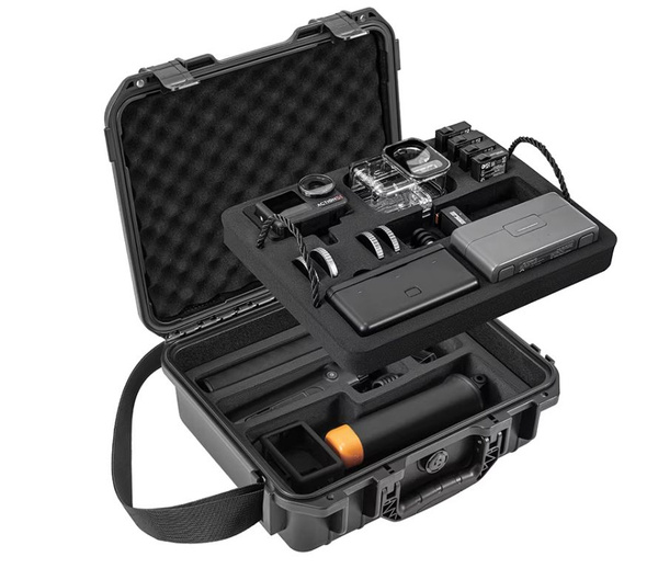 Двухслойный водонепроницаемый кейс IP68 для GoPro 13/12/11/10/9, Dji ...