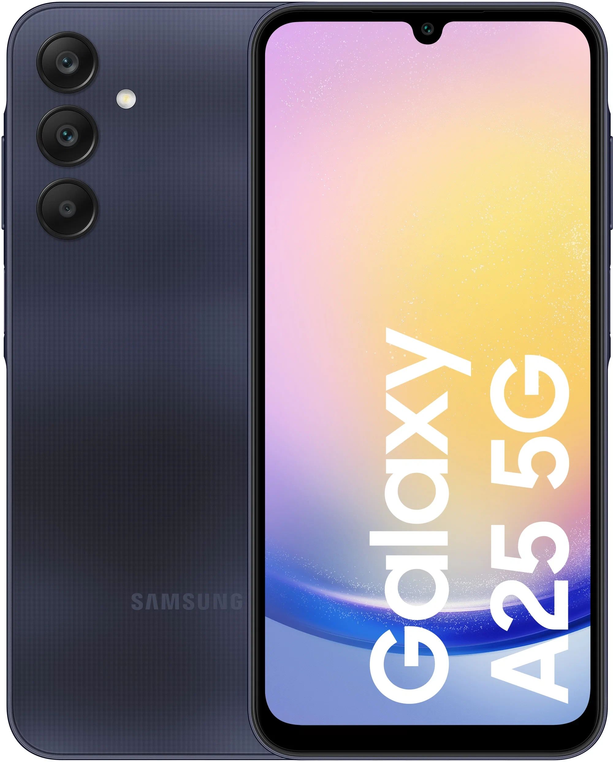 Samsung Смартфон Galaxy A25 6/128Gb темно-синий (SM-A256EZKDCAU) 6/128 ГБ,  темно-синий