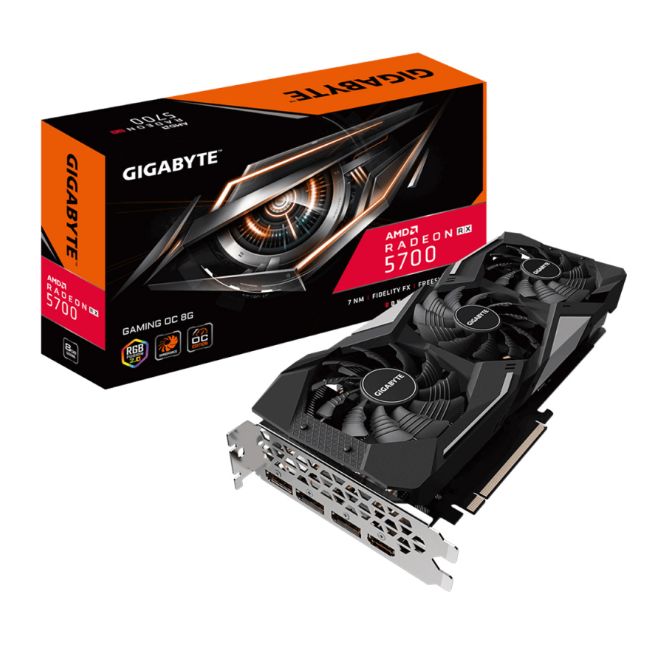 GigabyteВидеокартаRadeonRX5700GAMINGOCV1.18ГБ(GV-R57GAMINGOC-8GDV1.1)