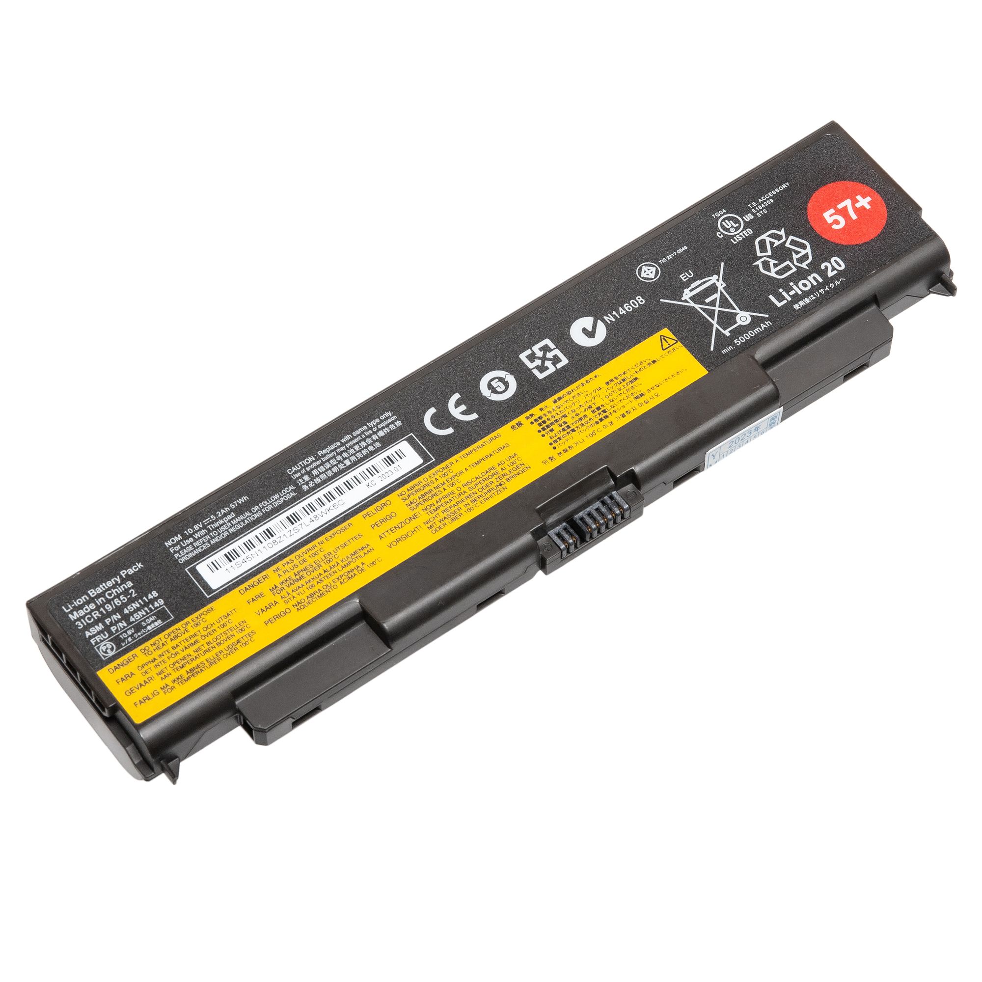 АккумулятордляноутбукаLenovoThinkPadT440pW540T540p,L440L540W541-батарея5200mAh