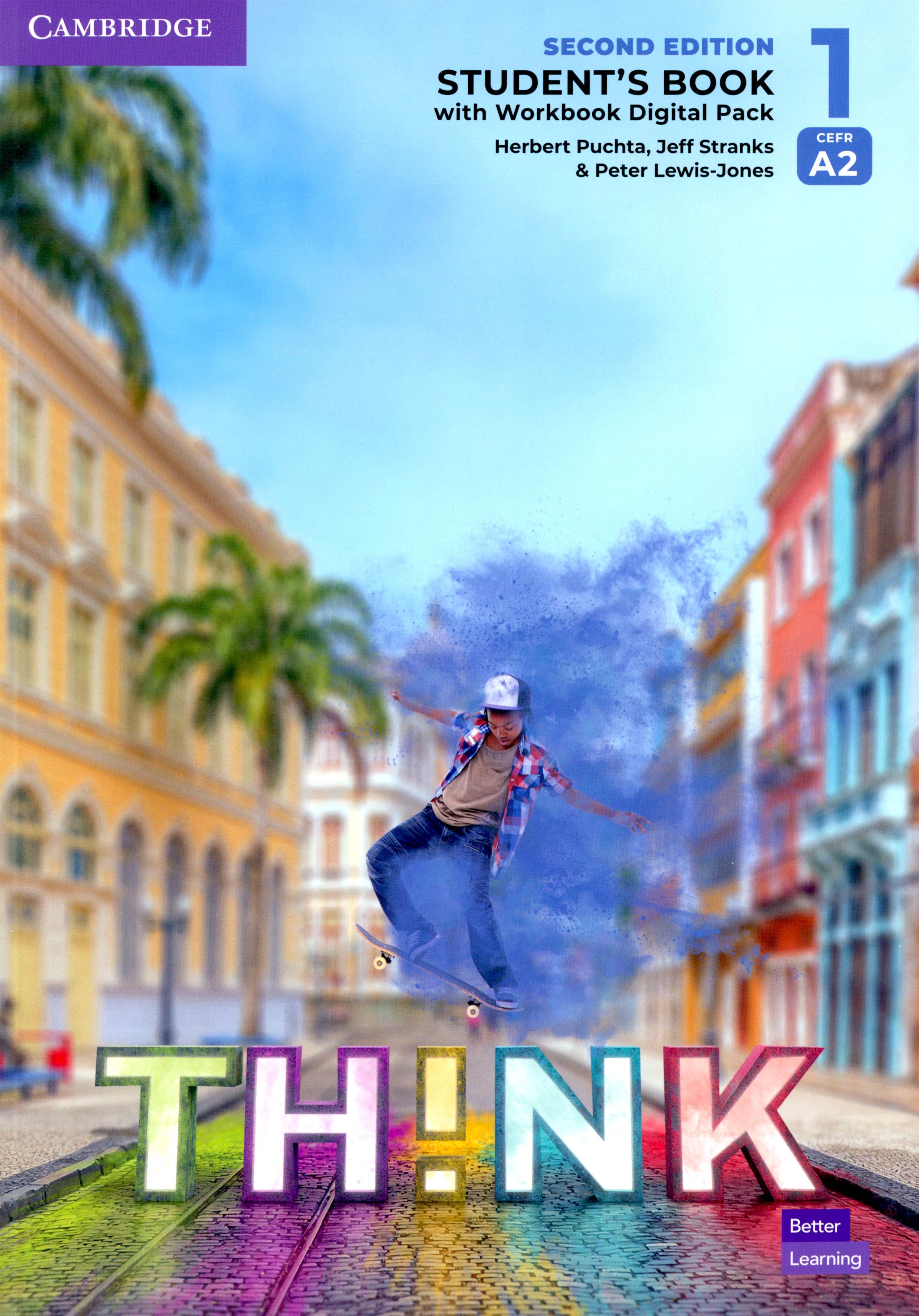 Think.Level1.A2.SecondEdition.StudentsBookwithWorkbookDigitalPack/Учебник|HerbertPuchta,StranksJeff