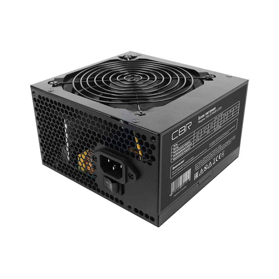 БлокпитанияCBRATX600W80+Bronze,кабельпитания1,5м