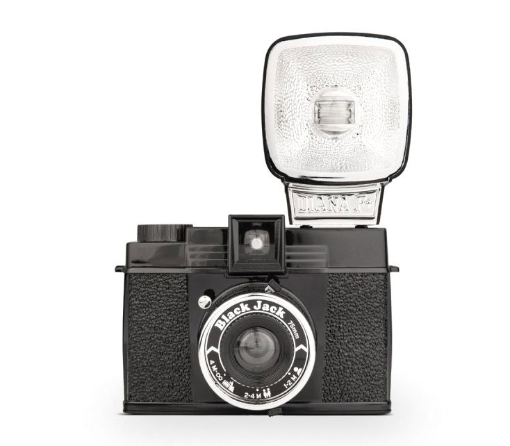 Пленочный фотоаппарат Lomography Diana F+ Black Jack