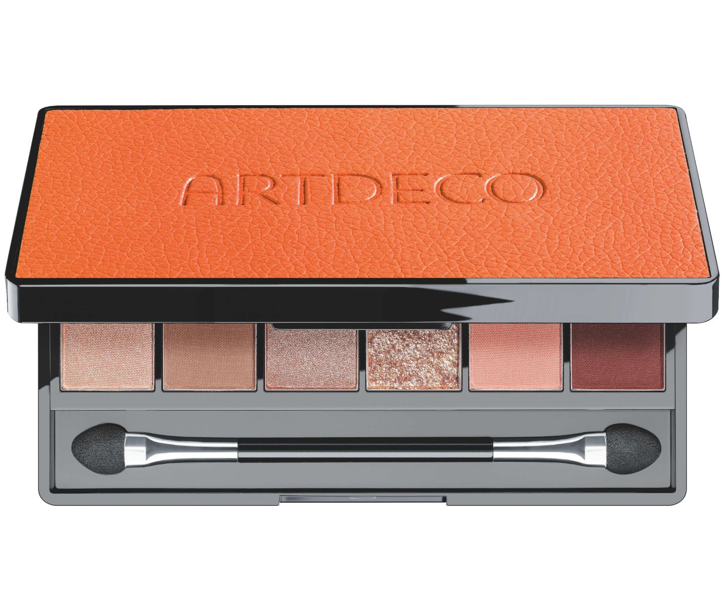 ARTDECOПалеткатенейдлявекТон01Теплыеоттенки6цветовICONICEYESHADOWPALETTE6х1,6г