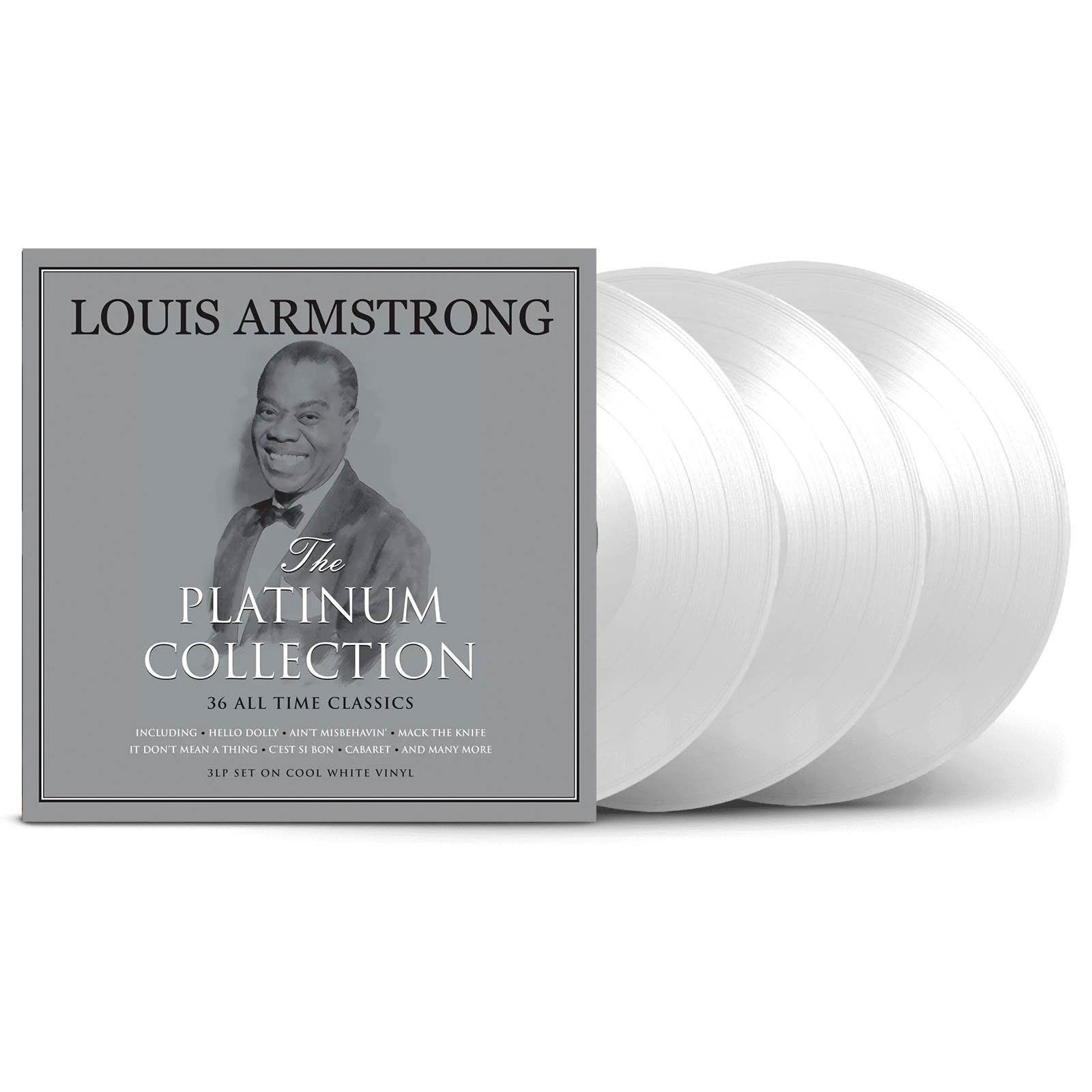 LOUIS ARMSTRONG - THE PLATINUM COLLECTION (3LP white) виниловая пластинка