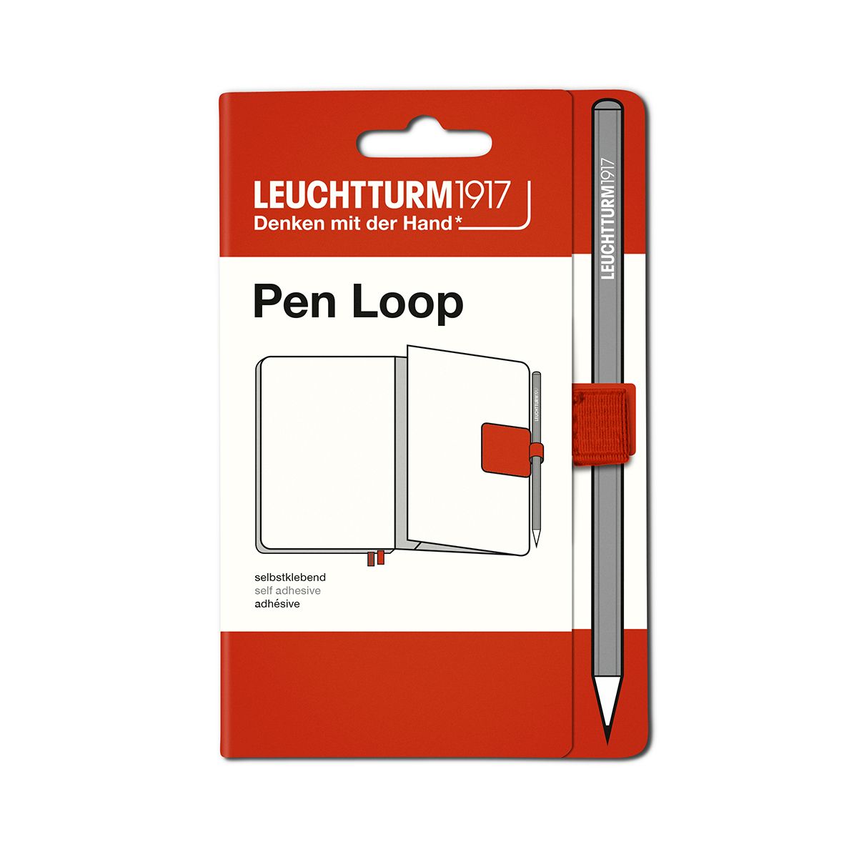 Петля-держательдляручексамоклеящаясянаблокнотыLeuchtturm1917PenLoopNaturalColors