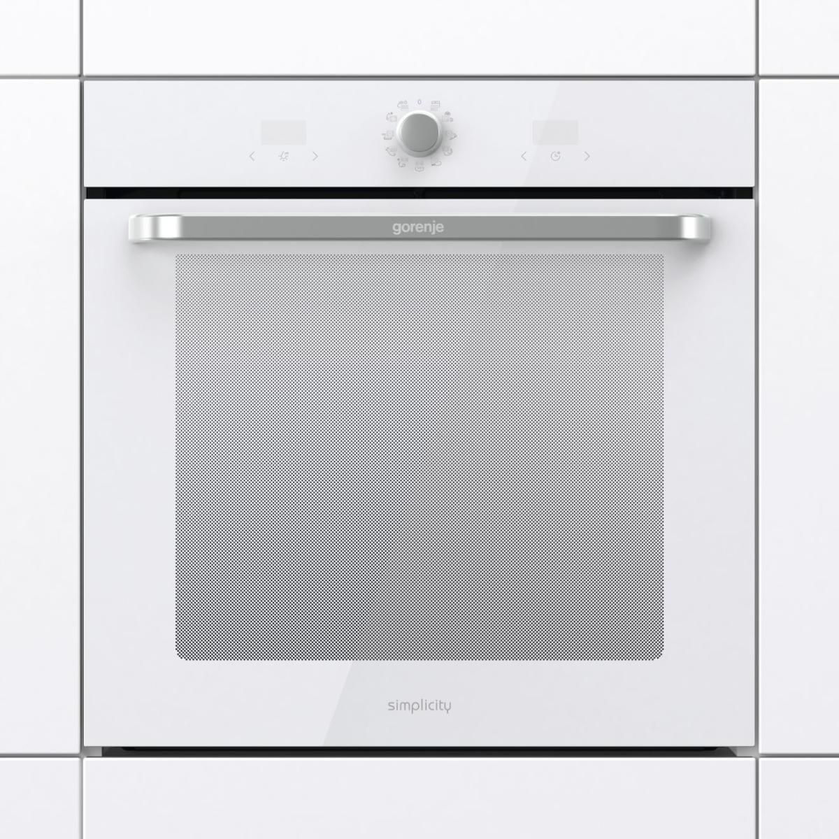 Электрический духовой шкаф gorenje bo6737e03awg белый