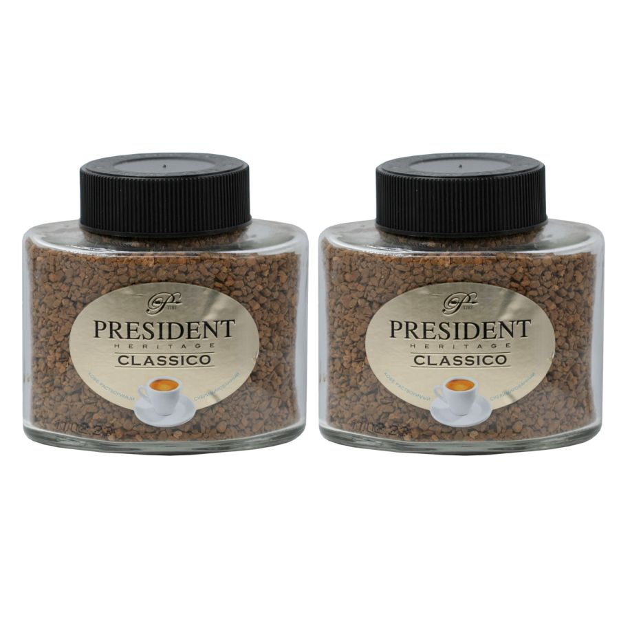 Кофе растворимый President 90г. 2шт.