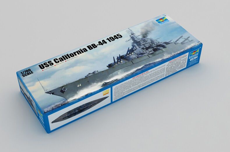 Trumpeter 1/700 05784 USS Калифорния BB-44 1945Корабль