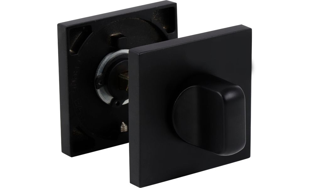 Завертка сантехническая ADDEN BAU WC SQ-003 BLACK, черная