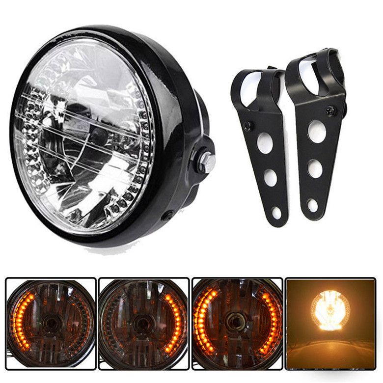 Фара передняя на мопед. Фонарь led Motorcycle Headlights. Мопед Альфа 7 диодная фара. Светодиодная фара для мотоцикла 7 дюймов. Диодная фара на ИЖ Планета.