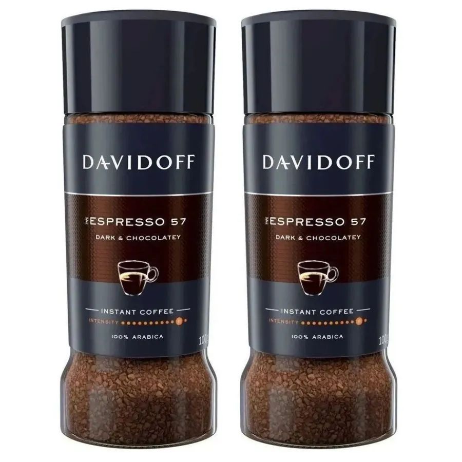 Кофе растворимый Davidoff Espresso 57 (2 банки по 100 г.)