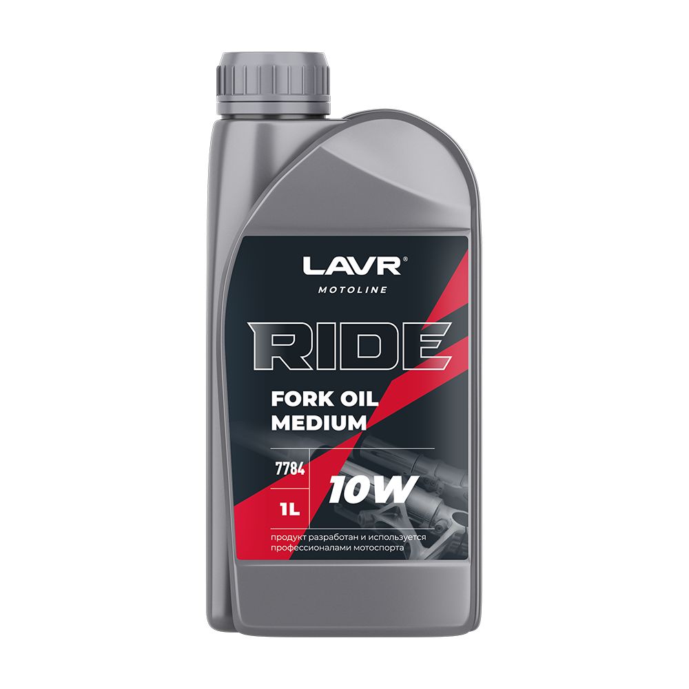 LAVR Вилочное масло RIDE FORK OIL 10W MOTOLINE 1 л