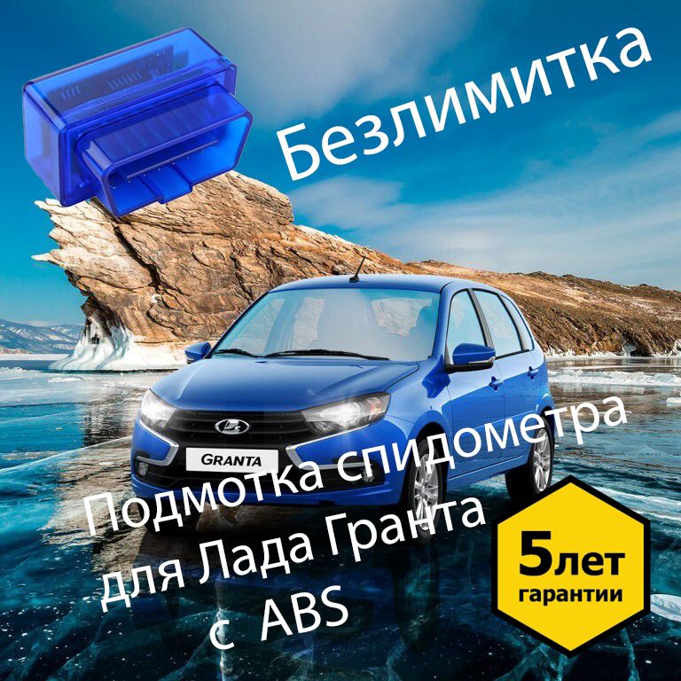 Подмотка спидометра для Лада Гранта с ABS