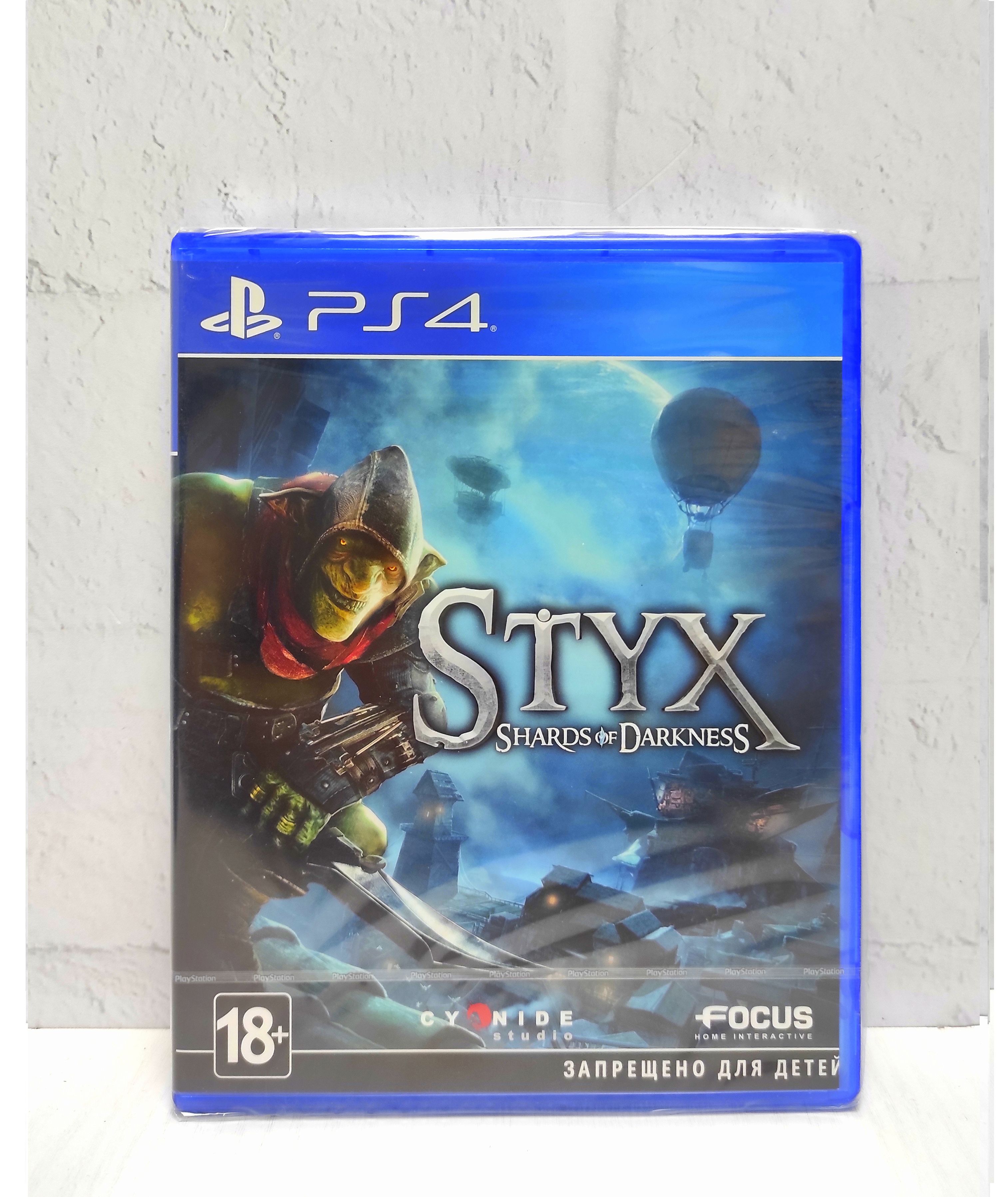 Styx Shards of Darkness Видеоигра на диске PS4 / PS5