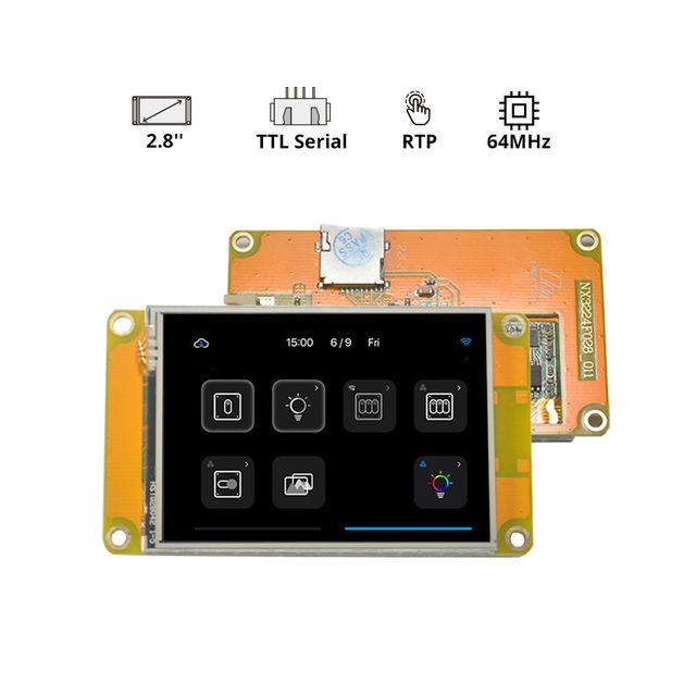 2.8дюймадисплейNextionDiscoveryсерииDiscoveryсрезистивнойсенсорнойпанелью(NX3224F028)