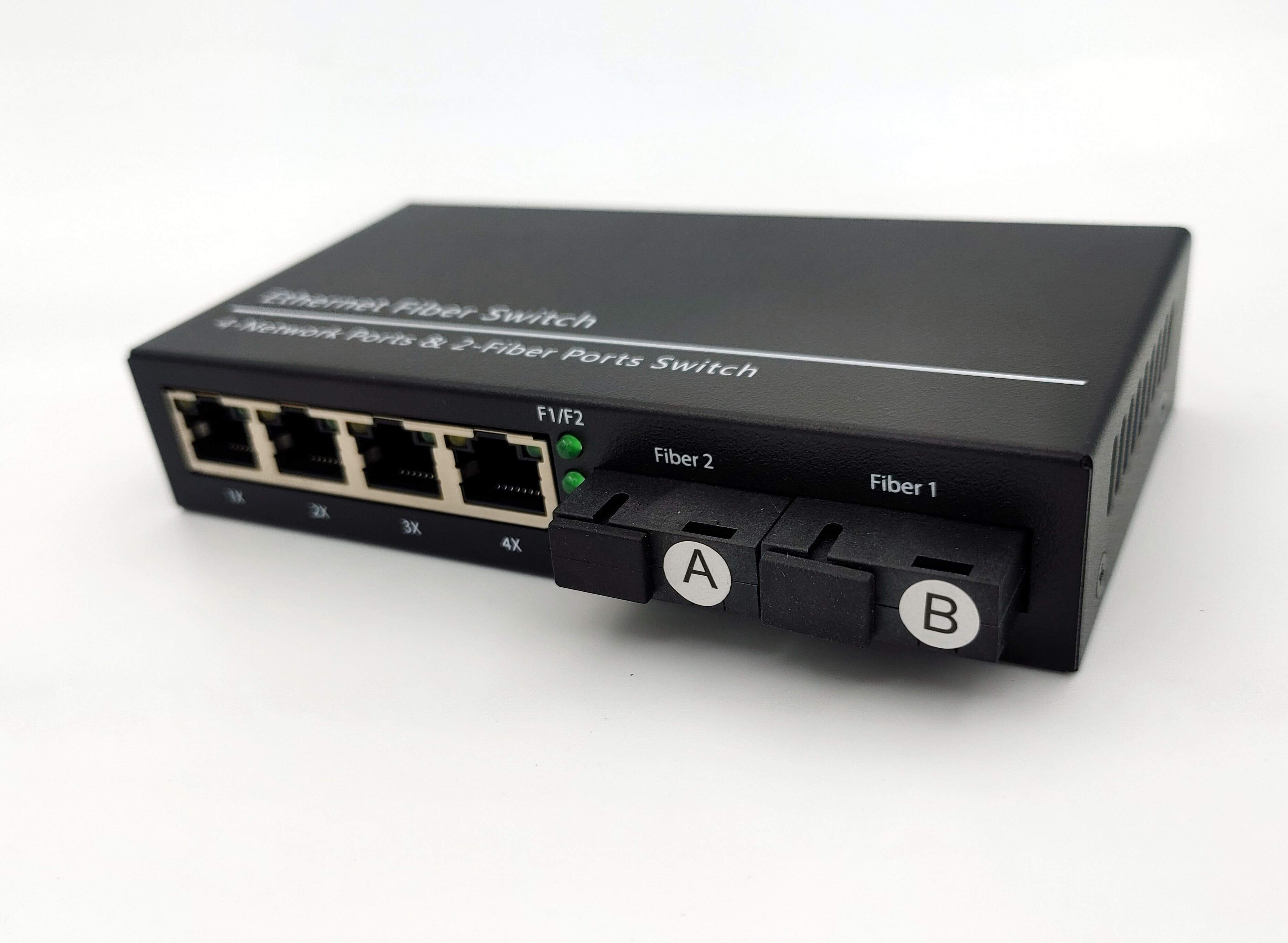 FOXNetМедиаконвертер10/100/1000converter2SC4RJ45