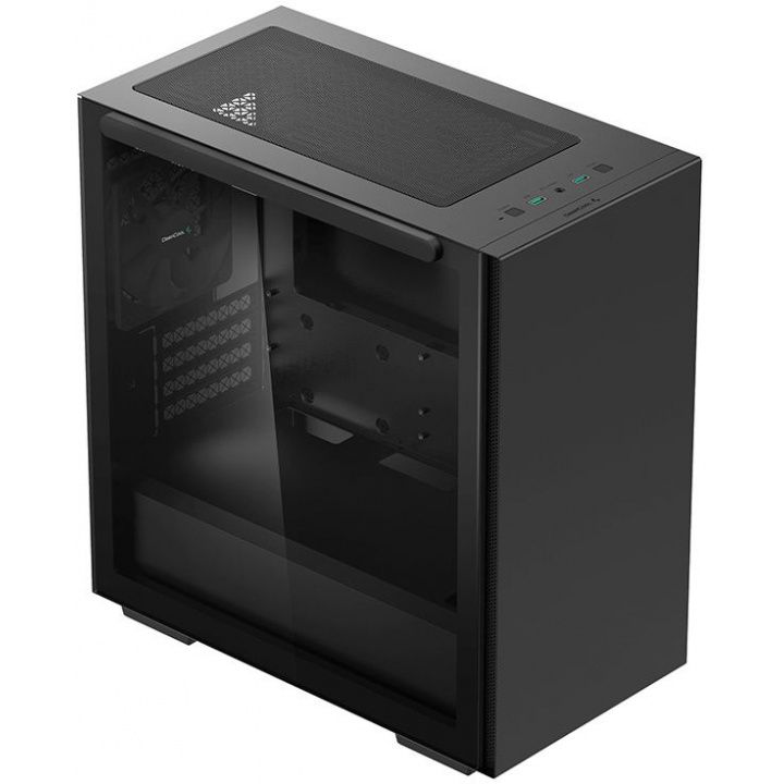 КорпусDeepcoolMACUBE110черныйбезБПmATX1x120mm2xUSB3.0audiobottPSU