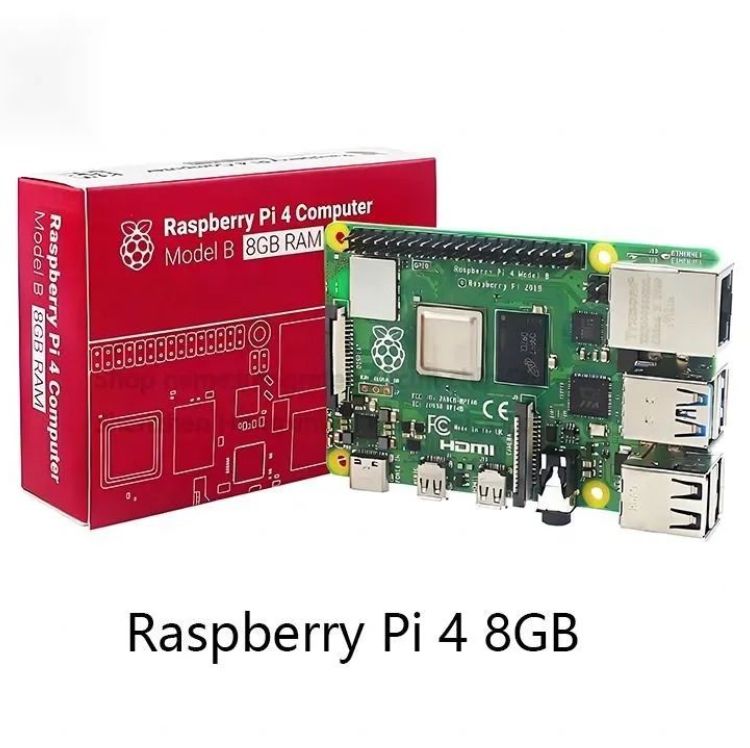 Микрокомпьютер Raspberry pi 4 model B 8gb Ram