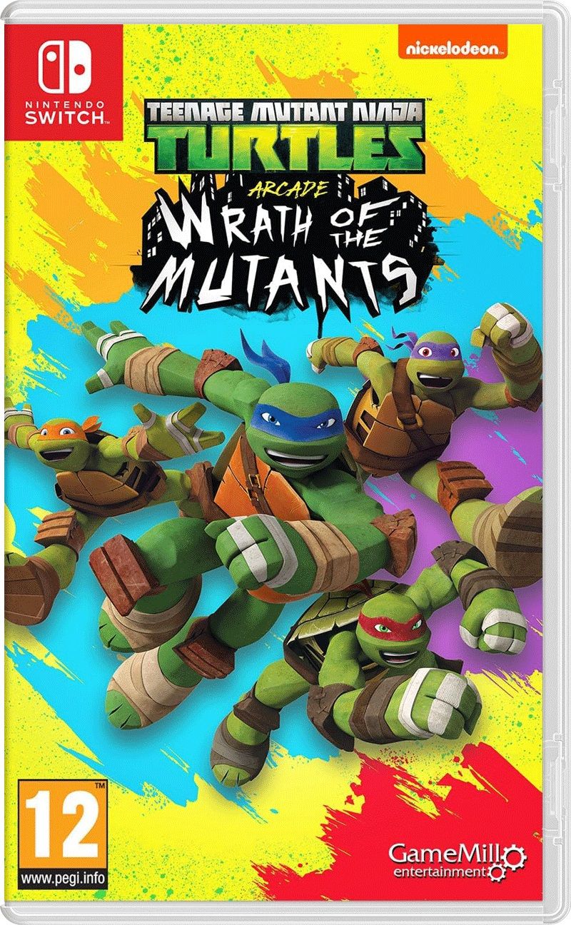 Игра Teenage Mutant Ninja Turtles Arcade: Wrath of the Mutants (Nintendo  Switch, Английская версия)