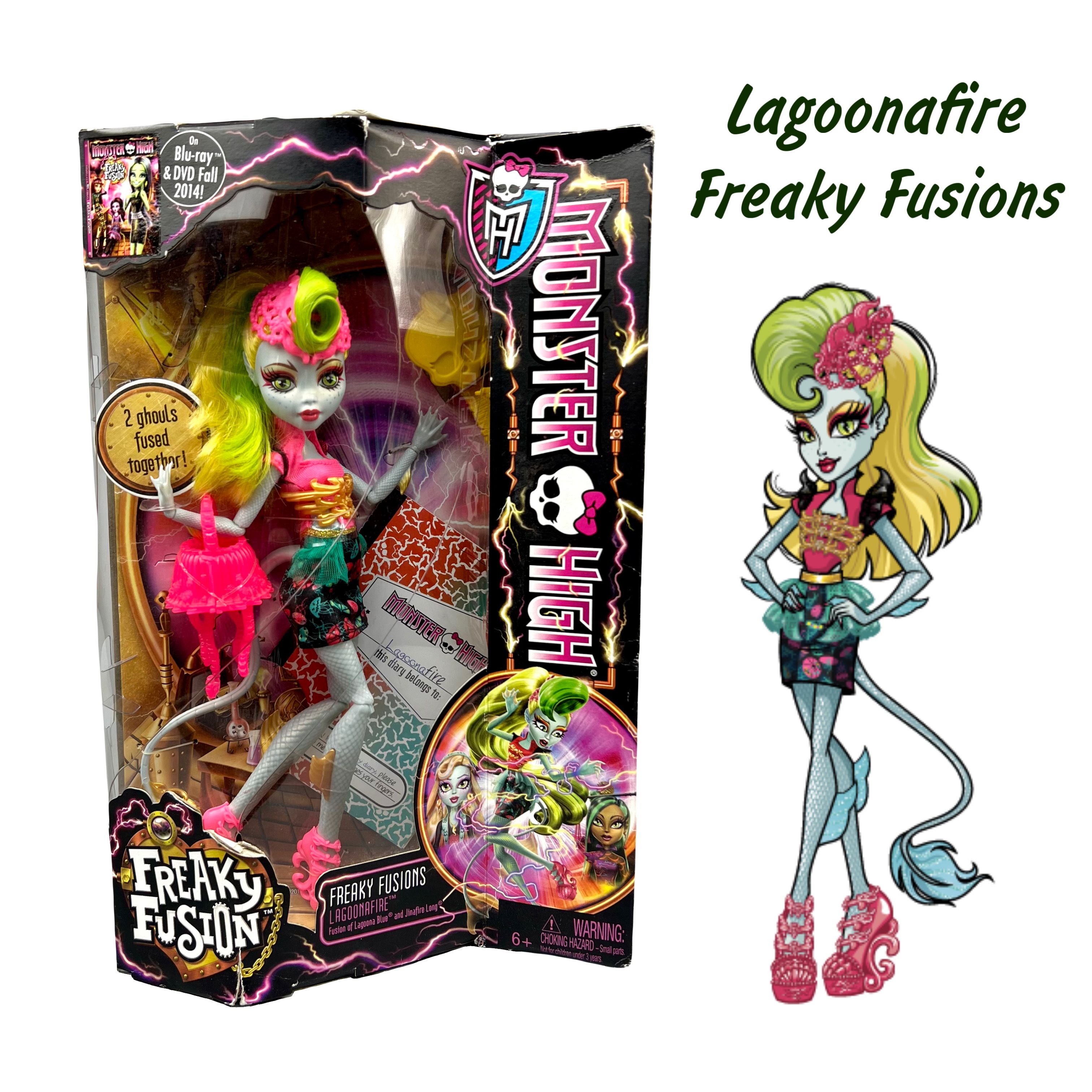 Кукла коллекционная Monster High FREAKY FUSION Mattel 2013 Лагунафаер -  купить с доставкой по выгодным ценам в интернет-магазине OZON (1566204783)