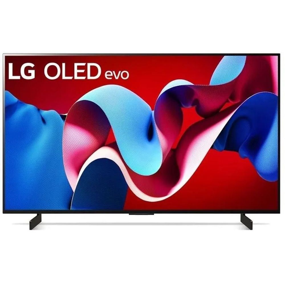 LGТелевизорOLED42C4RLA.ARUB42"4KUHD,черный