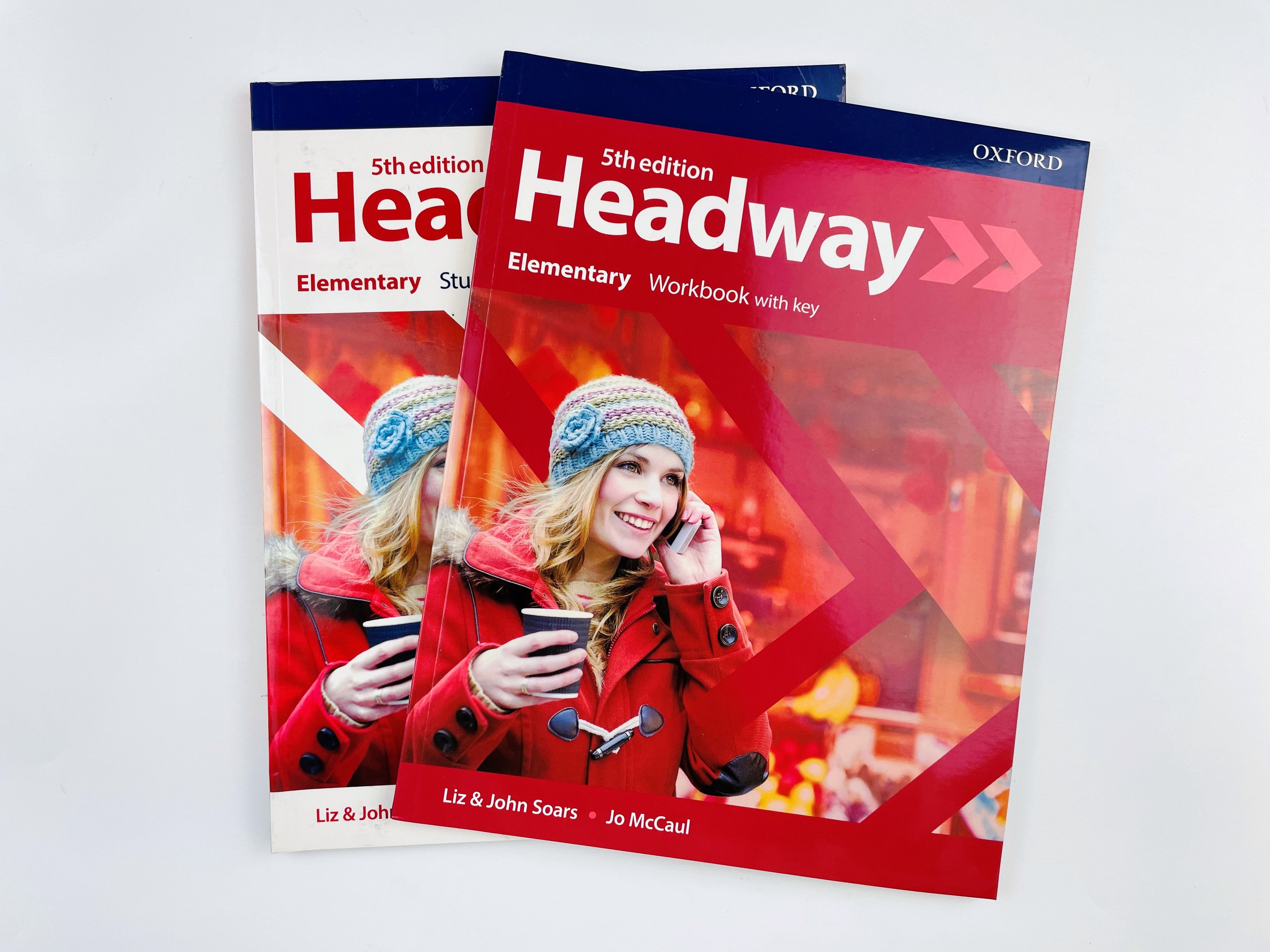 Комплект Headway Elementary: Student's book and Workbook (учебник и рабочая тетрадь, 2 книги) + CD. Пятое издание Oxford 5-th edition | Hancock Paul