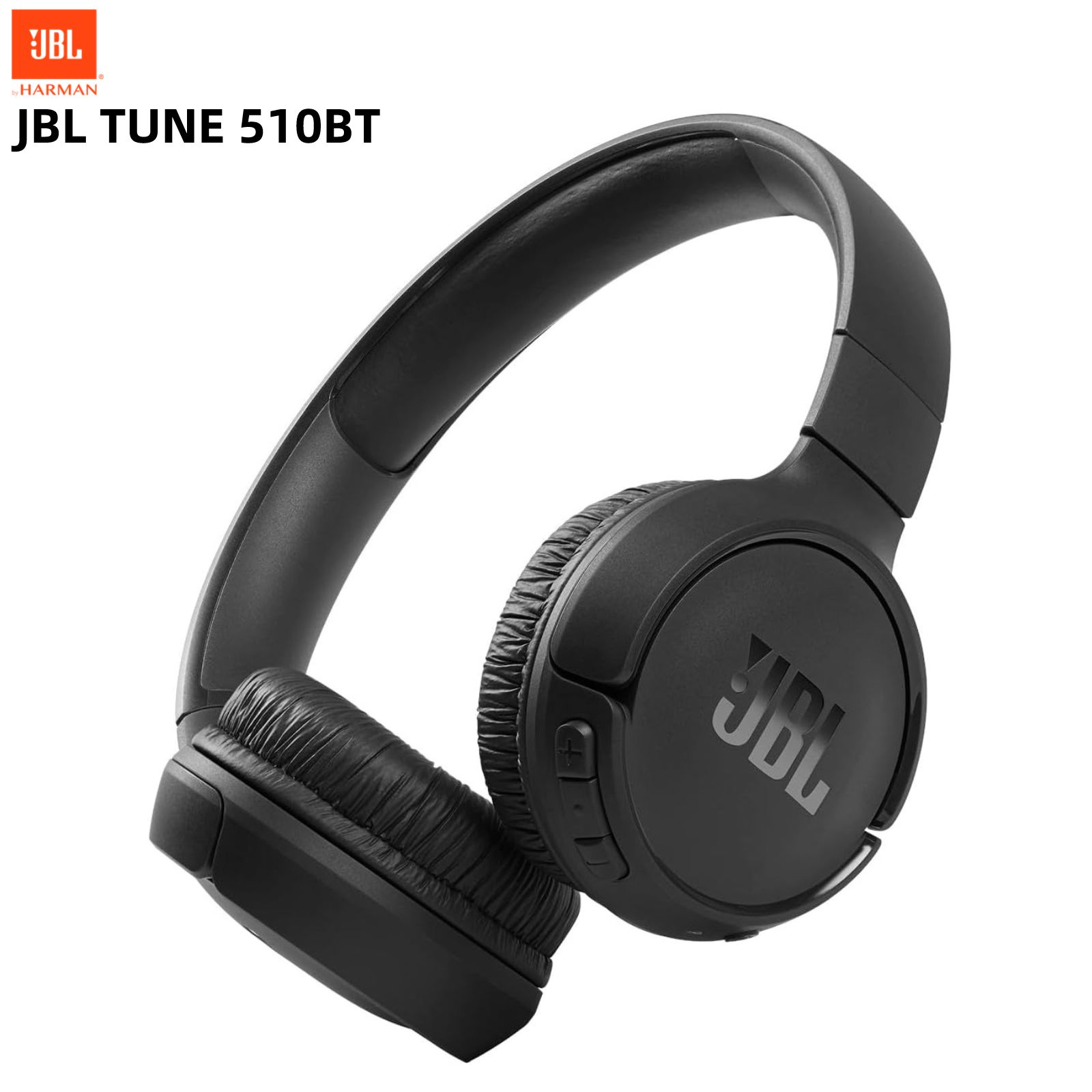 JBLНаушникибеспроводныесмикрофономJBLTune510BT,Bluetooth,USBType-C,черный