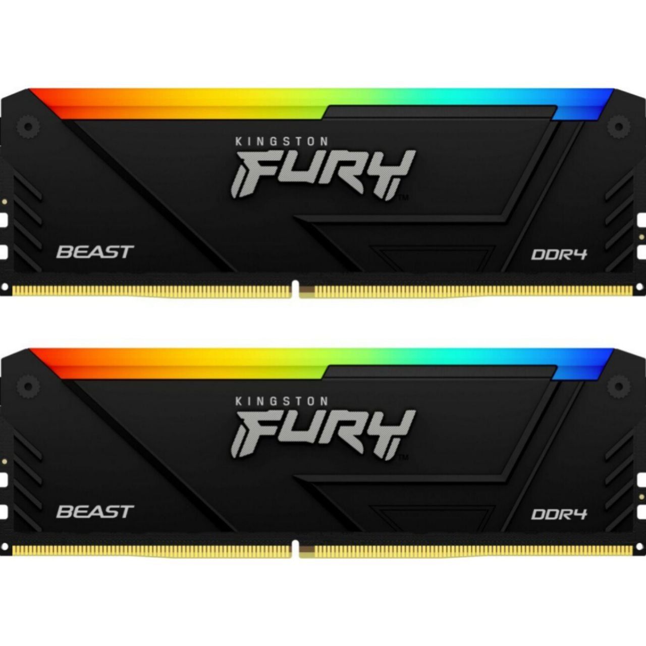 KingstonFuryОперативнаяпамятьBeastBlackRGBDDR43600МГц2x8ГБ(KF436C17BB2AK2/16)