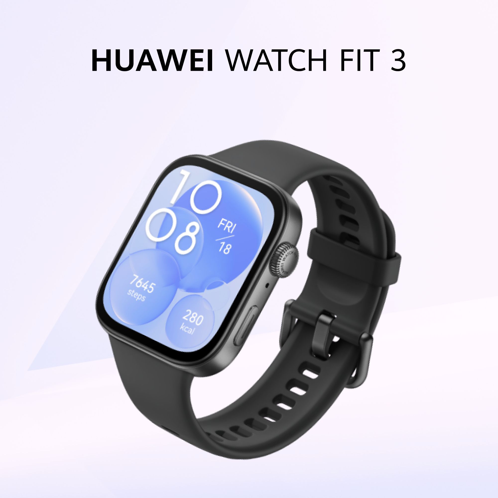 HUAWEIФитнес-браслетWATCHFIT3,черный