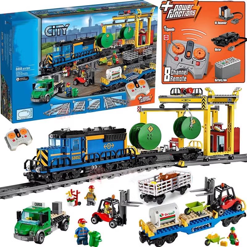 Lego cargo train 60052 online