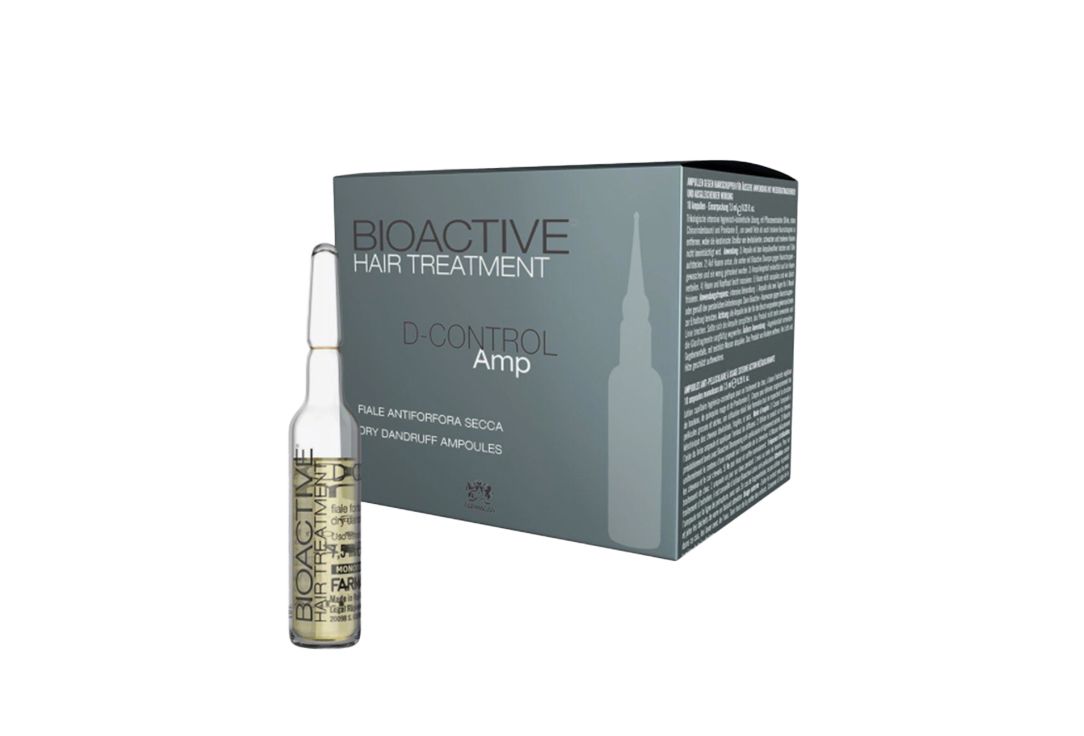 Лосьон против жирной перхоти в ампулах Bioactive Hair Treatment D-control Ampoules 10x75мл
