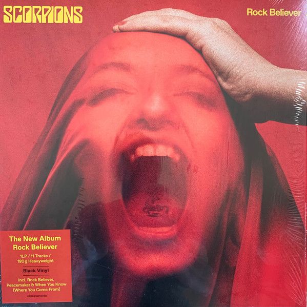 Scorpions - Rock Believer (LP) - новая виниловая пластинка