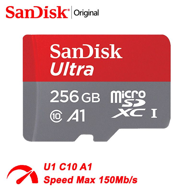 SanDisk Карта памяти Ultra 256 ГБ (SDSQUAC-256G)