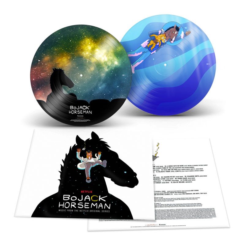 BoJack Horseman OST (Ultra-Rare Picture Disc Netflix USA Limited Soundtrack) Ультра-Редкая Виниловая Пластинка с Изображениями, Саундтрек Конь БоДжек