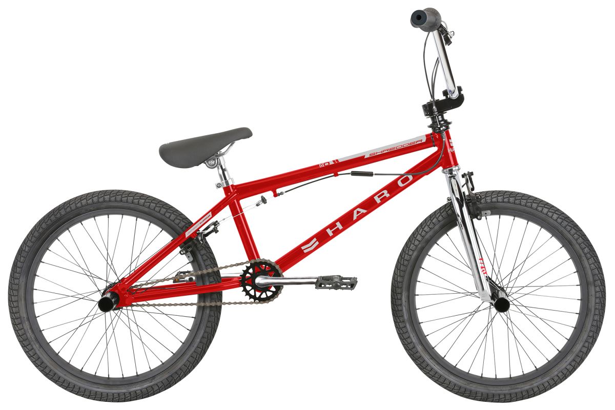 HARO Shredder Pro DLX-20 BMX 2021 Цвет красный металлик