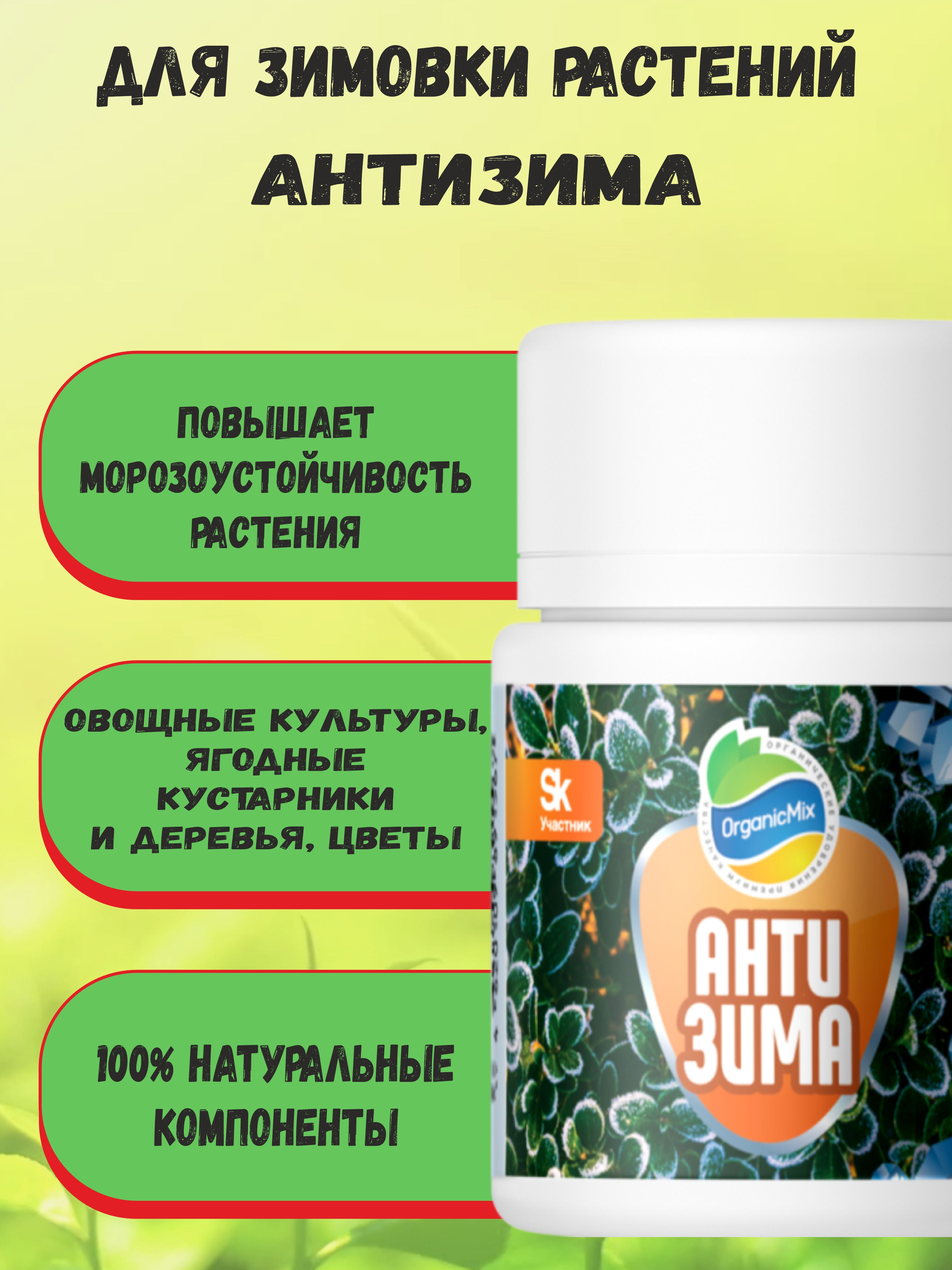 АНТИЗИМА 24г Органик микс...
