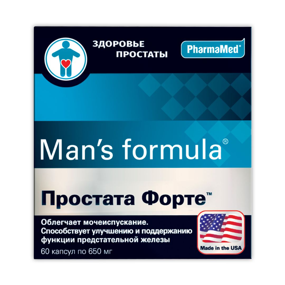 Man s formula простата форте капсулы отзывы