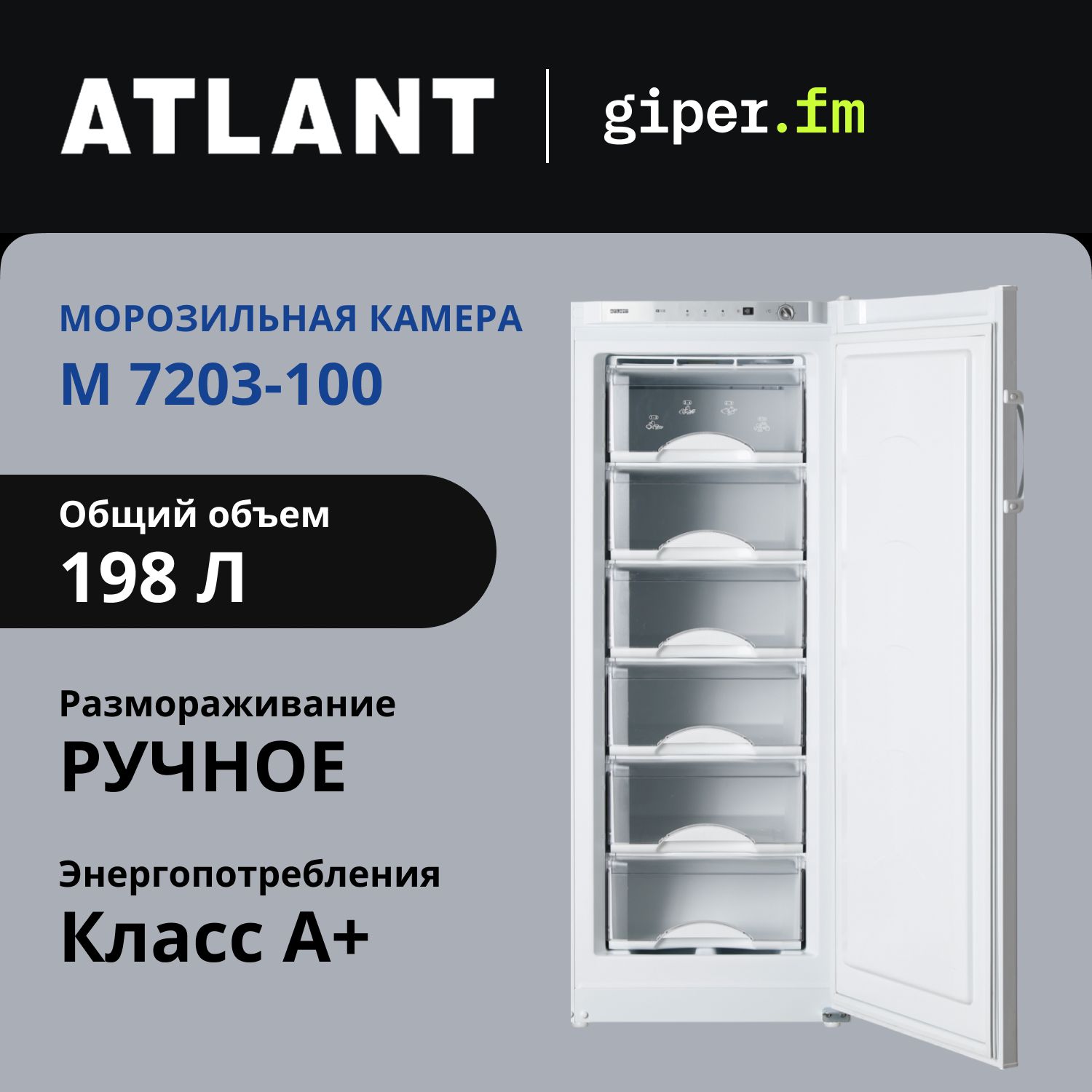 Морозильная Камера Атлант 7203 Купить