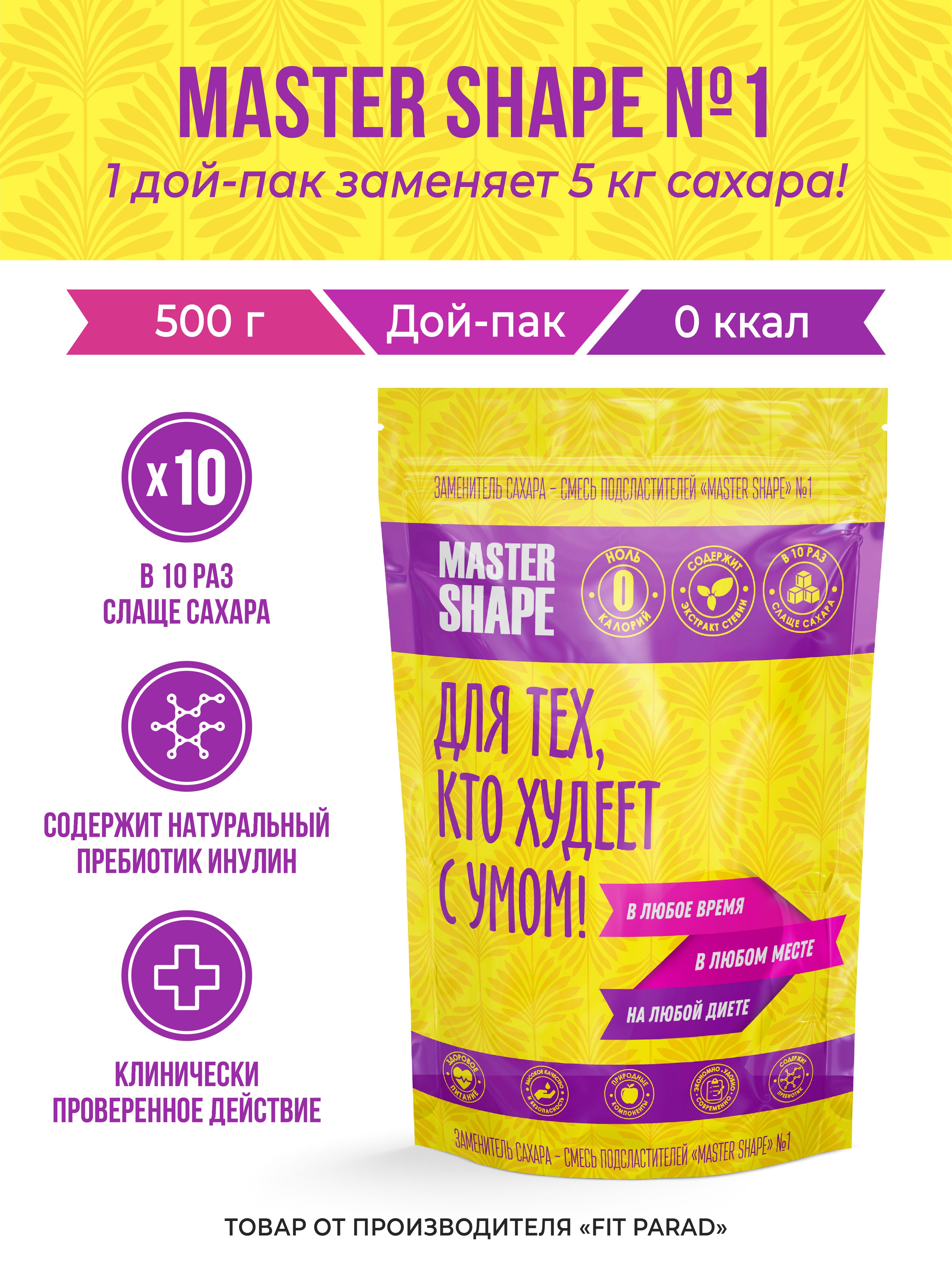 СахарозаменителиMasterShape