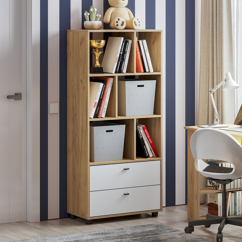 SV-Мебель Стеллаж, 70.1х35.1х153 см